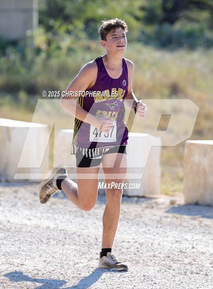 Thumbnail 1 in JV: UIL 4A Cross Country District 24 Qualifier photogallery.