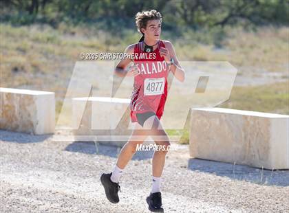 Thumbnail 1 in JV: UIL 4A Cross Country District 24 Qualifier photogallery.