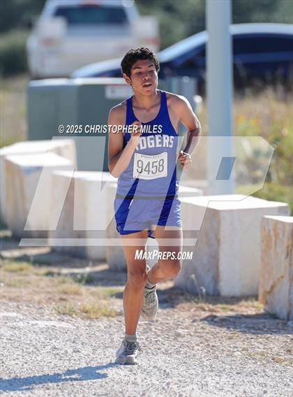 Thumbnail 2 in JV: UIL 4A Cross Country District 24 Qualifier photogallery.