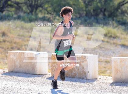Thumbnail 3 in JV: UIL 4A Cross Country District 24 Qualifier photogallery.