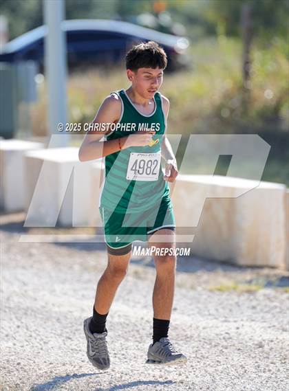 Thumbnail 3 in JV: UIL 4A Cross Country District 24 Qualifier photogallery.