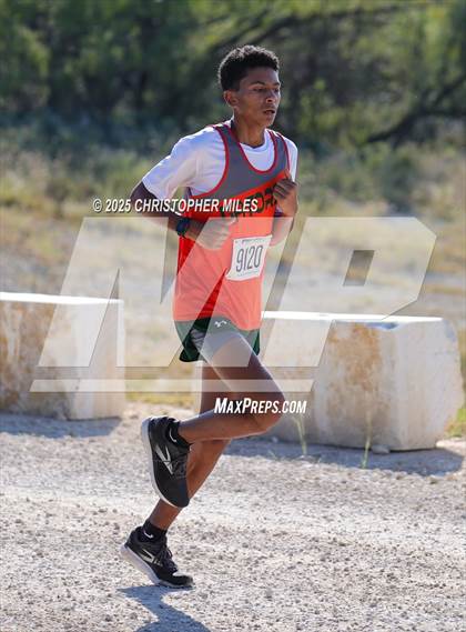 Thumbnail 1 in JV: UIL 4A Cross Country District 24 Qualifier photogallery.