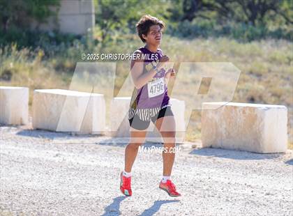 Thumbnail 3 in JV: UIL 4A Cross Country District 24 Qualifier photogallery.