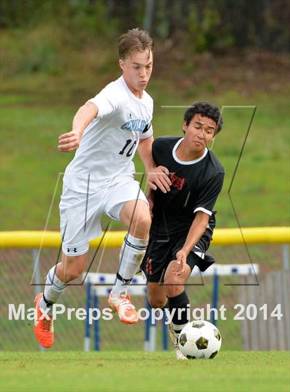 Thumbnail 1 in Fox Creek @ Christ Church Episcopal (SCHSL 1A 2nd Round Playoff) photogallery.