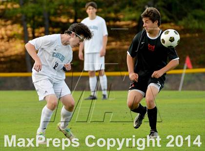 Thumbnail 2 in Fox Creek @ Christ Church Episcopal (SCHSL 1A 2nd Round Playoff) photogallery.
