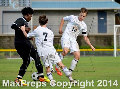 Thumbnail 1 in Fox Creek @ Christ Church Episcopal (SCHSL 1A 2nd Round Playoff) photogallery.