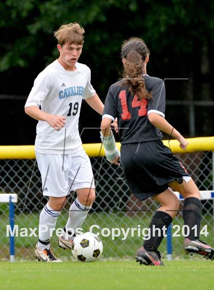 Thumbnail 1 in Fox Creek @ Christ Church Episcopal (SCHSL 1A 2nd Round Playoff) photogallery.