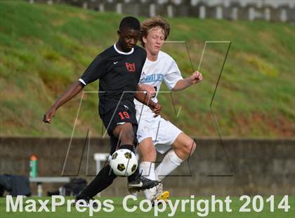 Thumbnail 2 in Fox Creek @ Christ Church Episcopal (SCHSL 1A 2nd Round Playoff) photogallery.