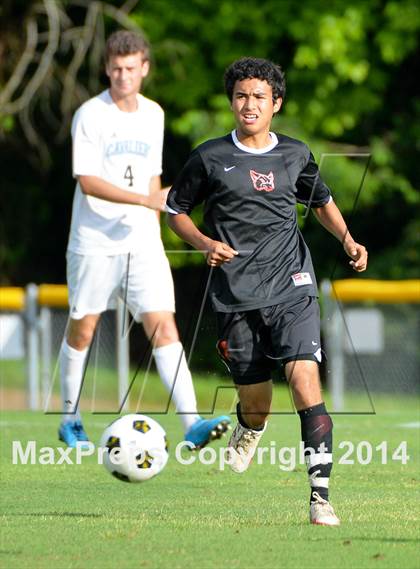 Thumbnail 3 in Fox Creek @ Christ Church Episcopal (SCHSL 1A 2nd Round Playoff) photogallery.