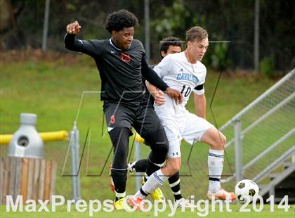 Thumbnail 1 in Fox Creek @ Christ Church Episcopal (SCHSL 1A 2nd Round Playoff) photogallery.