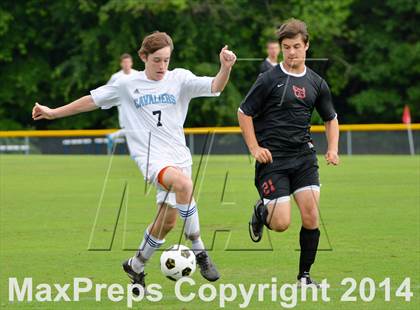Thumbnail 1 in Fox Creek @ Christ Church Episcopal (SCHSL 1A 2nd Round Playoff) photogallery.