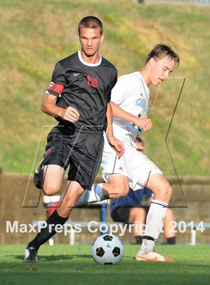 Thumbnail 2 in Fox Creek @ Christ Church Episcopal (SCHSL 1A 2nd Round Playoff) photogallery.