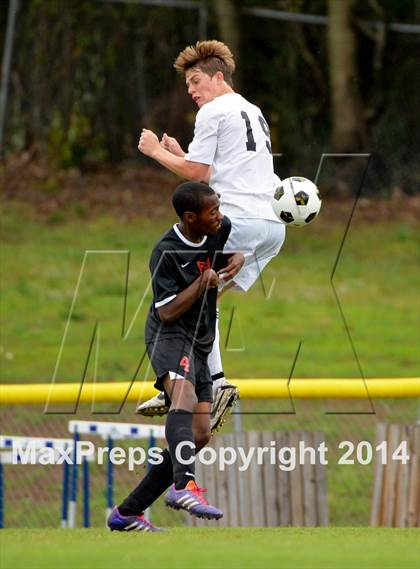 Thumbnail 2 in Fox Creek @ Christ Church Episcopal (SCHSL 1A 2nd Round Playoff) photogallery.