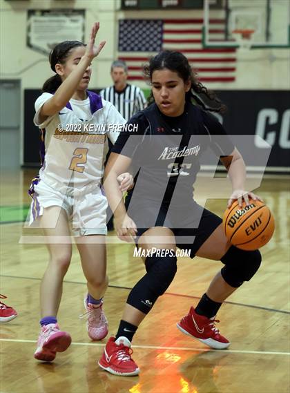 Thumbnail 1 in Scottsdale Preparatory Academy vs Gilbert Classical (Holiday Hoops Tournament) photogallery.