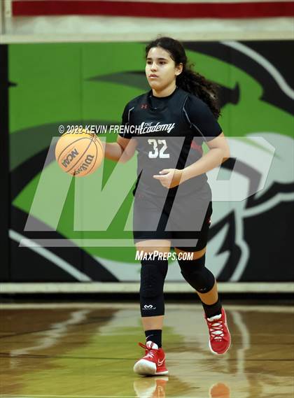 Thumbnail 3 in Scottsdale Preparatory Academy vs Gilbert Classical (Holiday Hoops Tournament) photogallery.