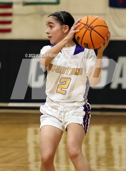 Thumbnail 1 in Scottsdale Preparatory Academy vs Gilbert Classical (Holiday Hoops Tournament) photogallery.