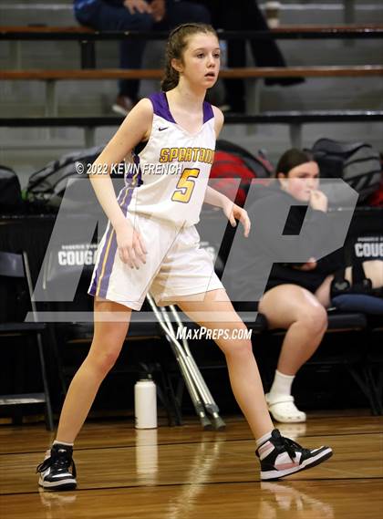 Thumbnail 3 in Scottsdale Preparatory Academy vs Gilbert Classical (Holiday Hoops Tournament) photogallery.