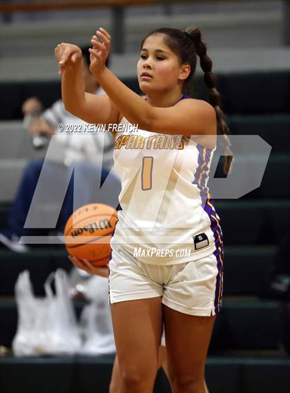Thumbnail 1 in Scottsdale Preparatory Academy vs Gilbert Classical (Holiday Hoops Tournament) photogallery.