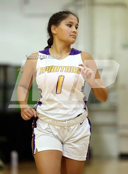 Thumbnail 3 in Scottsdale Preparatory Academy vs Gilbert Classical (Holiday Hoops Tournament) photogallery.