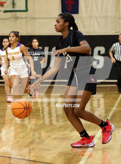 Thumbnail 1 in Scottsdale Preparatory Academy vs Gilbert Classical (Holiday Hoops Tournament) photogallery.
