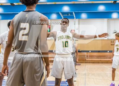 Thumbnail 2 in Castro Valley vs. Hayward (Warren Morse Memorial Tournament) photogallery.