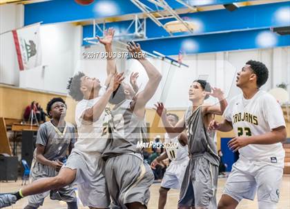 Thumbnail 2 in Castro Valley vs. Hayward (Warren Morse Memorial Tournament) photogallery.