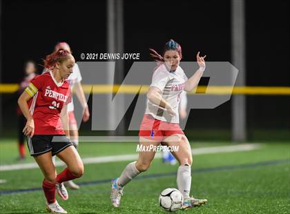Thumbnail 2 in Fairport @ Penfield (NYSPHSAA Section V Class AA Final) photogallery.