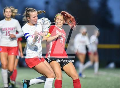 Thumbnail 3 in Fairport @ Penfield (NYSPHSAA Section V Class AA Final) photogallery.
