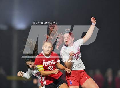 Thumbnail 3 in Fairport @ Penfield (NYSPHSAA Section V Class AA Final) photogallery.