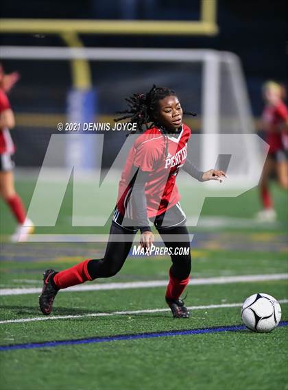 Thumbnail 3 in Fairport @ Penfield (NYSPHSAA Section V Class AA Final) photogallery.