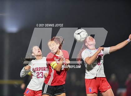 Thumbnail 3 in Fairport @ Penfield (NYSPHSAA Section V Class AA Final) photogallery.