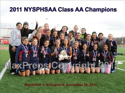 Thumbnail 1 in MacArthur vs Arlington (NYSPHSAA Class AA Final) photogallery.