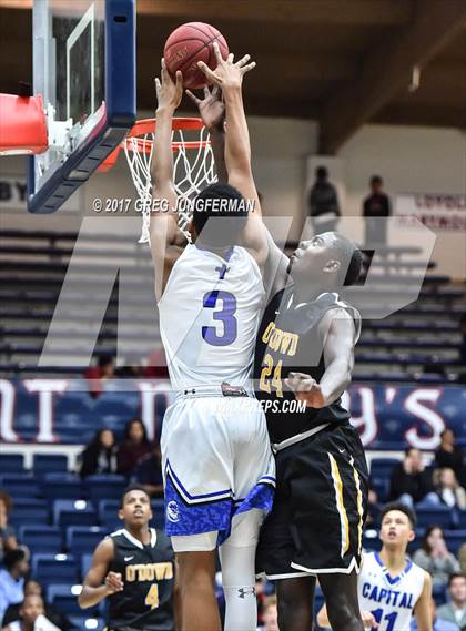 Thumbnail 2 in Capital Christian vs. Bishop O'Dowd (MaxPreps/DSL MLK Classic) photogallery.