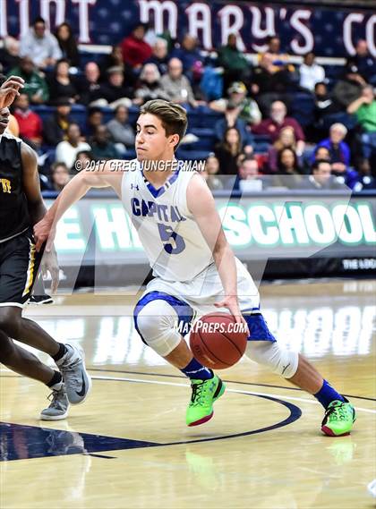 Thumbnail 2 in Capital Christian vs. Bishop O'Dowd (MaxPreps/DSL MLK Classic) photogallery.