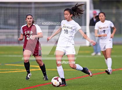 Thumbnail 1 in Menlo School vs Sacred Heart Prep photogallery.