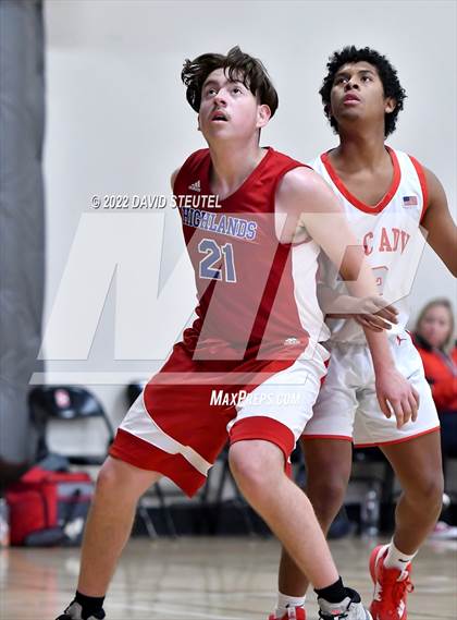 Thumbnail 2 in Highlands vs. Sacramento Adventist (Sac Adventist Holiday Invitational) photogallery.