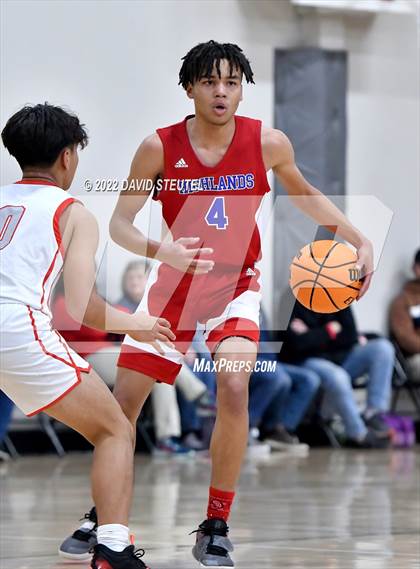Thumbnail 2 in Highlands vs. Sacramento Adventist (Sac Adventist Holiday Invitational) photogallery.