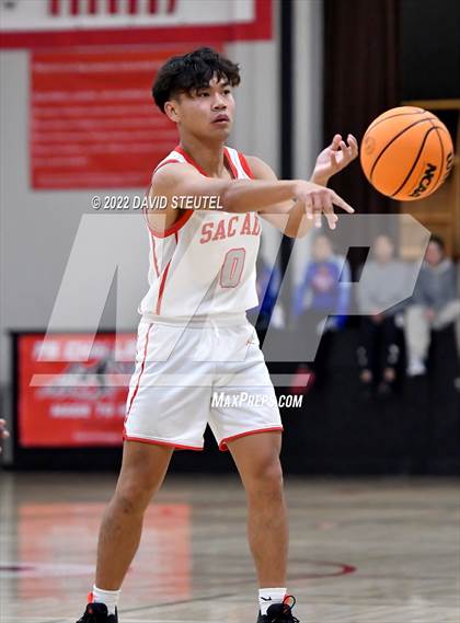 Thumbnail 3 in Highlands vs. Sacramento Adventist (Sac Adventist Holiday Invitational) photogallery.