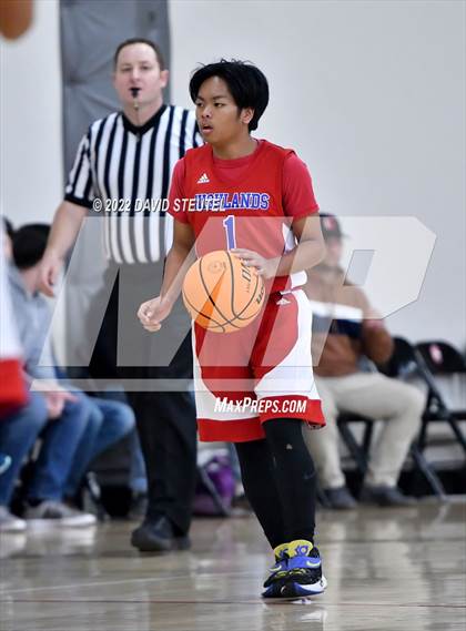 Thumbnail 3 in Highlands vs. Sacramento Adventist (Sac Adventist Holiday Invitational) photogallery.