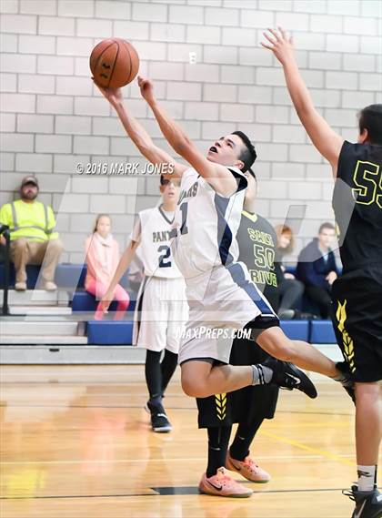 Thumbnail 1 in Paradise Valley Christian Prep vs Salt River photogallery.