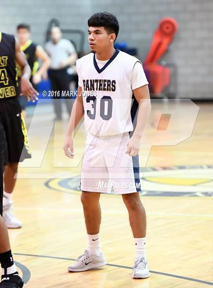 Thumbnail 2 in Paradise Valley Christian Prep vs Salt River photogallery.