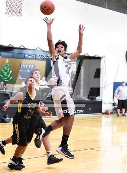 Thumbnail 3 in Paradise Valley Christian Prep vs Salt River photogallery.