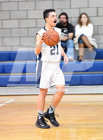 Thumbnail 1 in Paradise Valley Christian Prep vs Salt River photogallery.