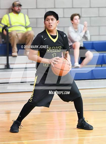 Thumbnail 2 in Paradise Valley Christian Prep vs Salt River photogallery.