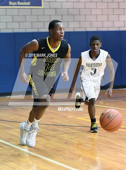 Thumbnail 2 in Paradise Valley Christian Prep vs Salt River photogallery.