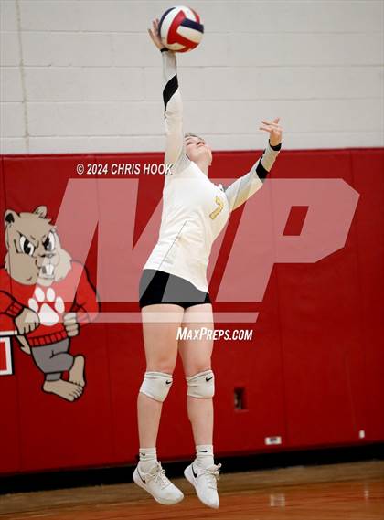 Thumbnail 3 in Globe vs Arizona Lutheran Academy (The Florence VB Invitational) photogallery.