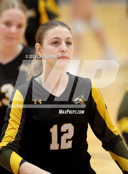Thumbnail 3 in Globe vs Arizona Lutheran Academy (The Florence VB Invitational) photogallery.