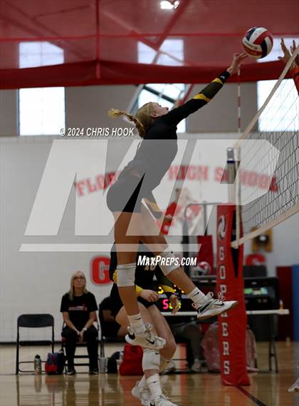 Thumbnail 3 in Globe vs Arizona Lutheran Academy (The Florence VB Invitational) photogallery.