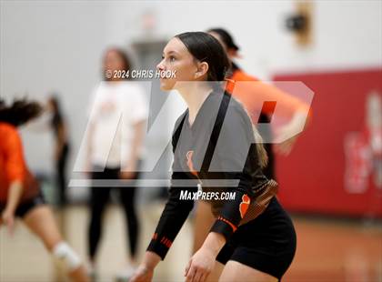 Thumbnail 3 in Globe vs Arizona Lutheran Academy (The Florence VB Invitational) photogallery.