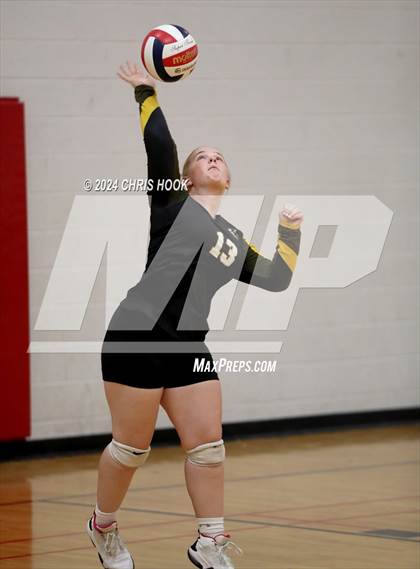 Thumbnail 3 in Globe vs Arizona Lutheran Academy (The Florence VB Invitational) photogallery.